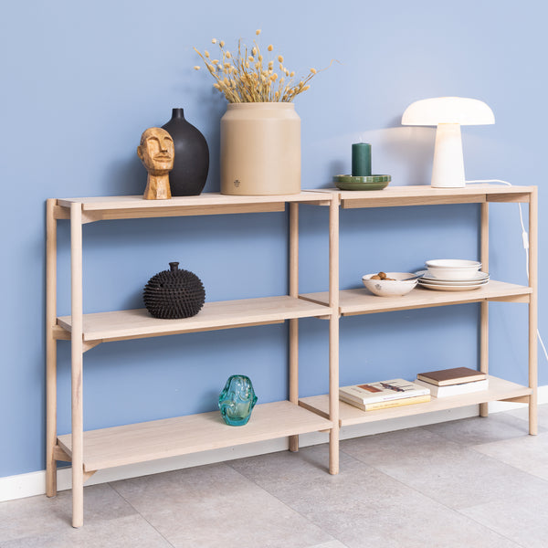 Braidwood bookcase  with 4 shelves in White