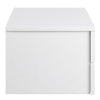 Avignon Bedside Table with 2 Drawers in White