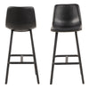 I_Oregon Bar Chair in Black Set of 2