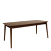 Montreux Rectangular Extending Dining Table in Walnut 180-219 cm