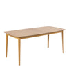 Montreux Rectangular Extending Dining Table in Oak 180-219 cm