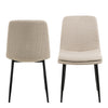 Becca Dining Chair in Beige Set of 4