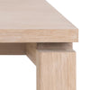 Linley Dining Table in White Oak