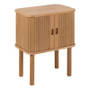 Langley Square Bedside Table in Oak