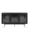 Angus 3 Door Sideboard in Black