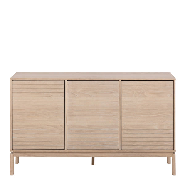 Linley 3 Door Sideboard in White Oak