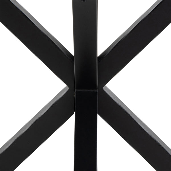 Heaven Round Dining Table with Ceramic White Top