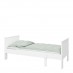 Alba Extendable Bed White 140-200 cm