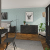 Florence 3 drawer chest in Black
