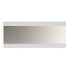 Chelsea Wall Mirror 164 cm Wide in White