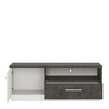Zingaro 1 door 1 drawer TV cabinet