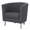 Cleveland Armchair in Nova Anthracite