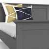 Paris Double Bed 4ft6 (140 x 200) in Matt Grey
