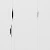 Oslo Wardrobe 3 Doors 3 Drawers in White and Oak FSC Mix 70 % NC-COC-060652