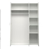 Space Wardrobe with 3 doors White 1750