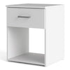 Space Bedside 1 Drawer in White