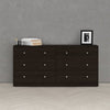 May Chest of 6 Drawers (3+3) in Coffee