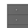 May Chest of 5 Drawers in Grey