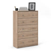 May Chest of 5 Drawers in Jackson Hickory Oak