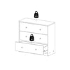 May Chest of 3 Drawers in Grey