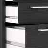 Prima Mobile file cabinet in Black woodgrain