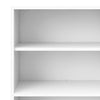 Prima Bookcase 4 Shelves with 2 Doors in White