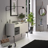 Fur Sideboard 2 Doors + 3 Drawers in Grey and White