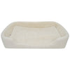 Merino Wool Pet Bed - Natural (white)