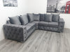 Ashley Chesterfield Upholstered Velvet sofa