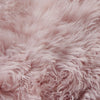 Blush Pink Sheepskin Rug XXL