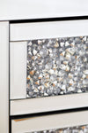 Mirrored Bedroom Cabinets - Crushed Diamond